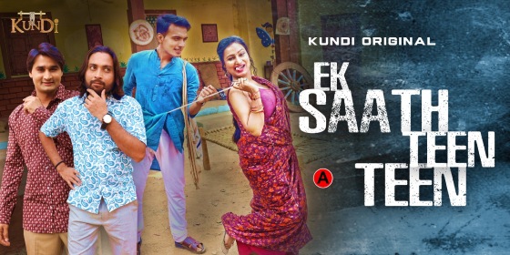 Ek Sath Teen Teen – S01E02 – 2023 – Hindi Hot Web Series – KundiApp