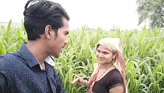 Naughty Indian Desi Wife in the Field by